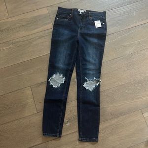 Free People Skinny Leg Stretch Denim